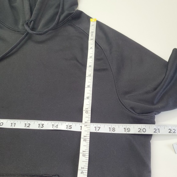 5.11 Tactical Series Mens Small Black Hoodie Sweatshirt Pullover Activewear Flaw - Picture 11 of 13